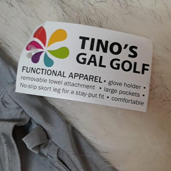 NWT Tino's Gal Golf A line skort skirt - Picture 2 of 7